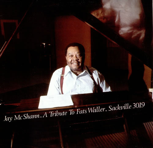 Jay McShann ‎– A Tribute To Fats Waller - 1978 Jazz (vinyl)
