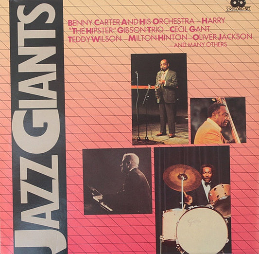 Jazz Giants 1981 -  Curcio 2 lps ( Italian Import ) Carter, Gibson, Gant , Wilson + (vinyl)