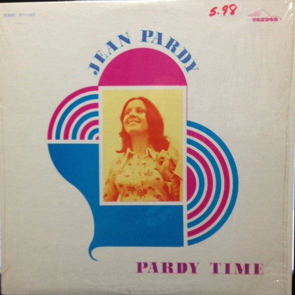Jean Pardy ‎ Pardy Time - 1975 Maritime Folk (vinyl) signed