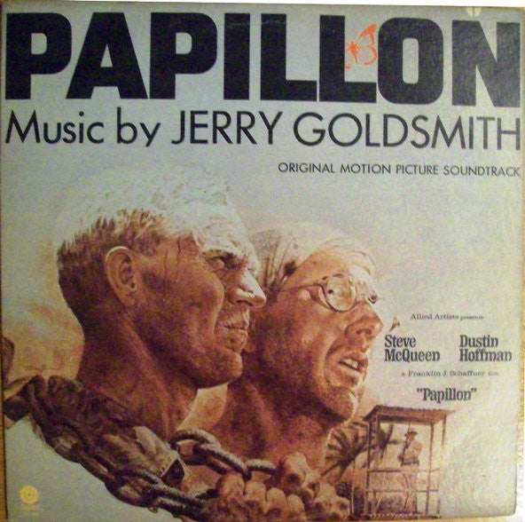 Jerry Goldsmith ‎– Papillon (Original Motion Picture Soundtrack) 1973-Soundtrack, Score (vinyl)
