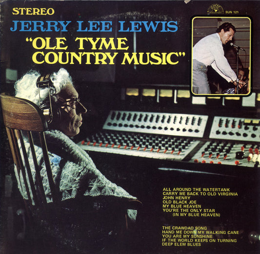 Jerry Lee Lewis ‎– Ole Tyme Country Music - 1970-Country, Folk (vinyl)