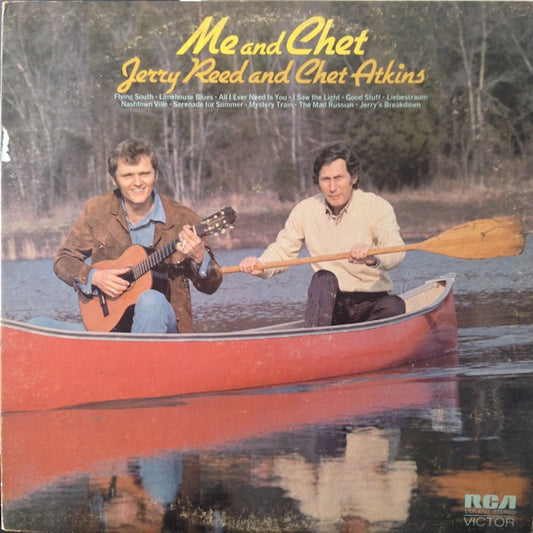 Jerry Reed and Chet Atkins ‎– Me And Chet 1972 Acoustic, Bluegrass, Folk