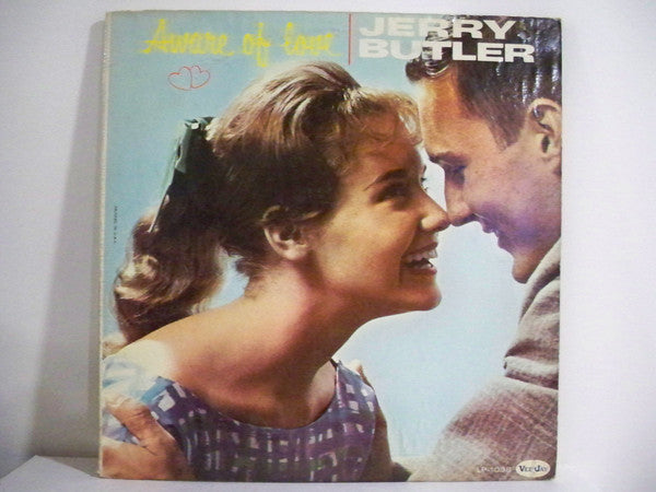 Jerry Butler ‎– Aware Of Love - 1961- Funk / Soul ( Vinyl ) Note cover condition
