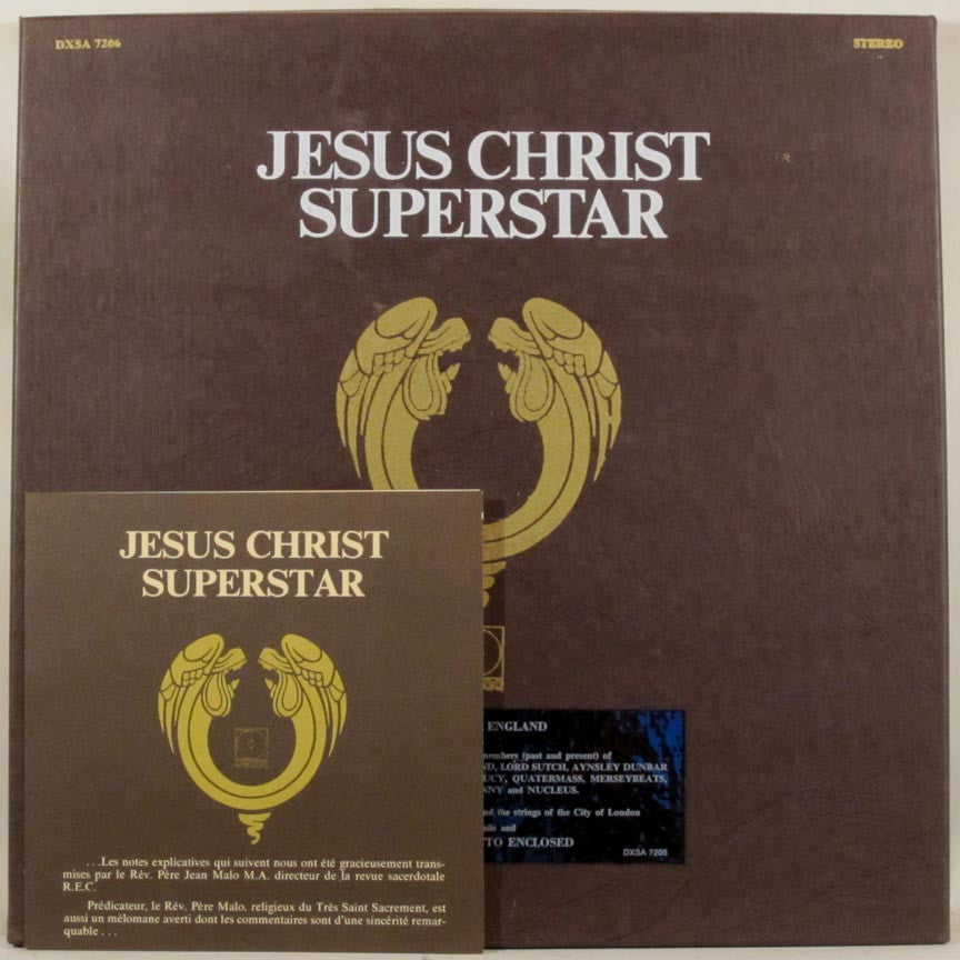 Jesus Christ Superstar A Rock Opera -Clearance Vinyl - Record # 1 Only of 2Lp set
