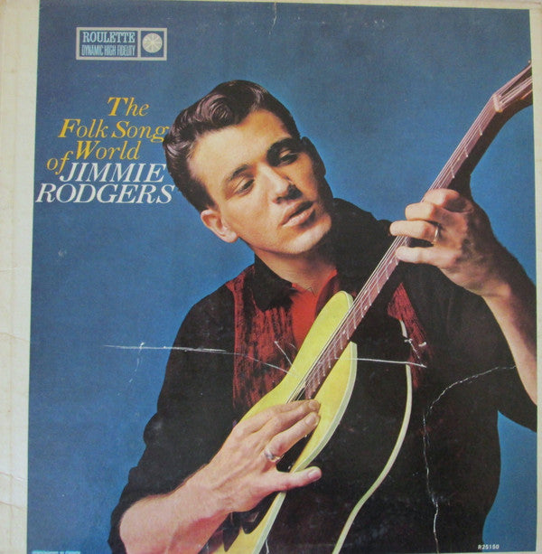 Jimmie Rodgers ‎– The Folk Song World Of Jimmie Rodgers -1961 Country, Folk (vinyl)