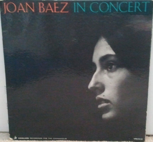 Joan Baez ‎– In Concert  - 1962 - Folk Rock (vinyl)