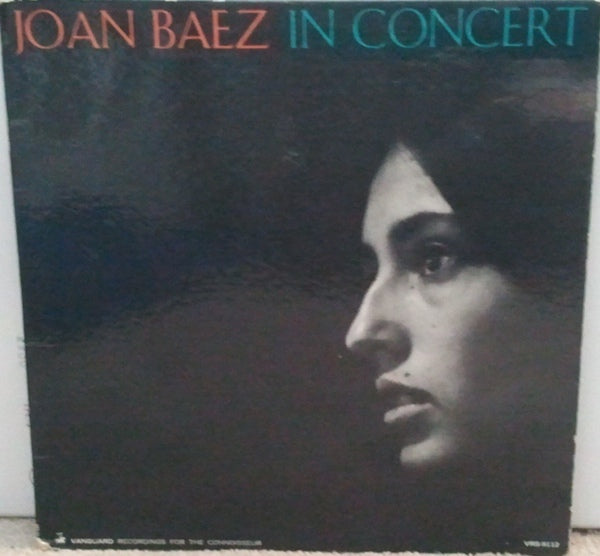 Joan Baez ‎– In Concert  - 1962 - Folk Rock (vinyl) Mint Copy !