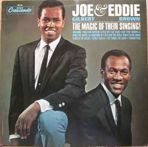 Joe & Eddie ‎– The Magic Of Their Singing -1966-  Funk / Soul, Folk (Rare Vinyl)