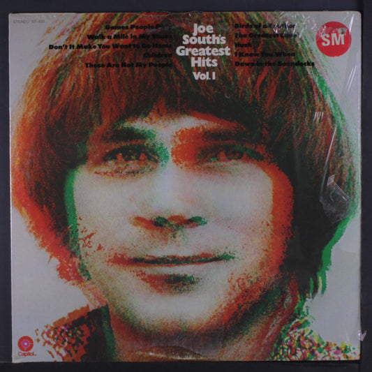 Joe South ‎– Joe South's Greatest Hits Vol. I -1970- Rock, Funk / Soul, Folk (vinyl)