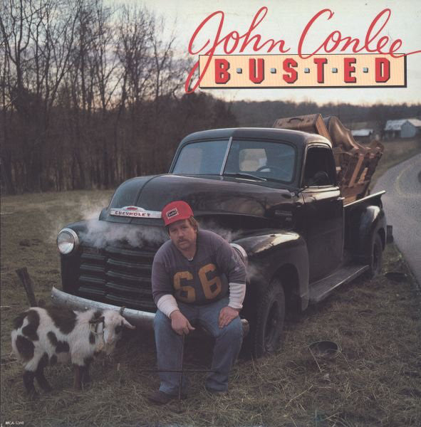 John Conlee ‎– Busted - 1982-Folk, World, & Country Style: Country (Vinyl)