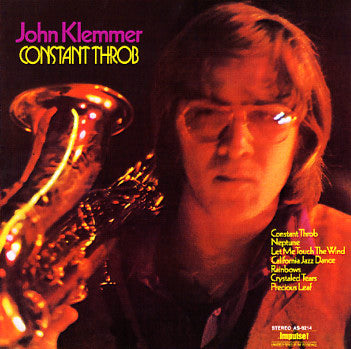 John Klemmer ‎– Constant Throb -1972 Jazz Classic (vinyl)