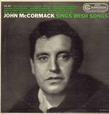John McCormack ‎– John McCormack Sings Irish Songs -1958 Irish Folk (vinyl)