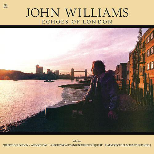 John Williams ‎– Echoes Of London - 1986 - Renaissance, Baroque, Classical, (vinyl)