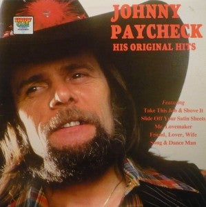 Johnny Paycheck – His Original Hits -1982-Country (Vinyl)  Mint Copy