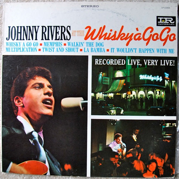 Johnny Rivers ‎– Johnny Rivers At The Whisky À Go-Go -1964 -  Rock & Roll (Rare Vinyl)