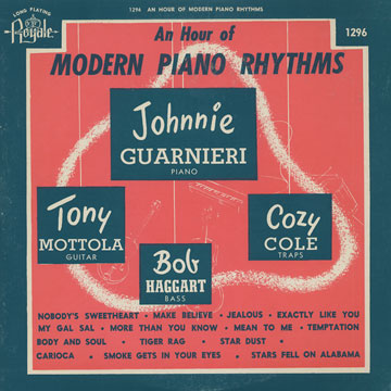 Johnny Guarnieri, Tony Mottola, Cozy Cole, Bob Haggart ‎– An Hour Of Modern Piano Rhythms -1959-61 ? Jazz Piano (vinyl)