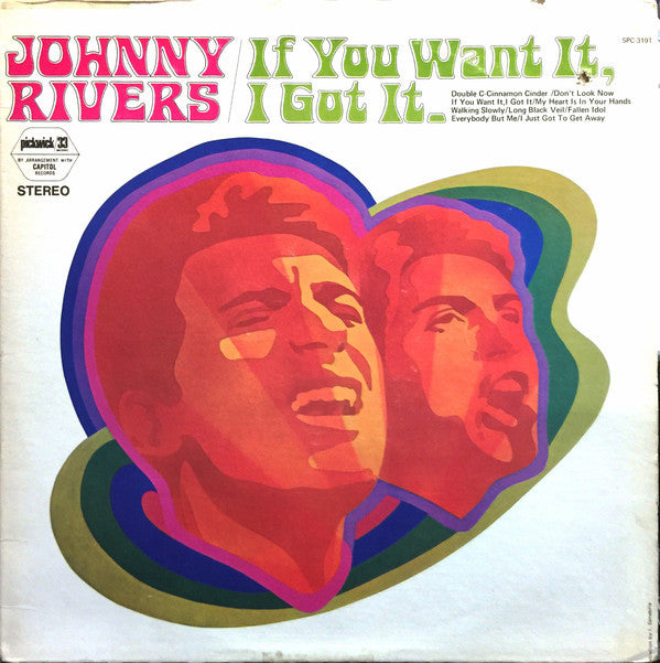 Johnny Rivers ‎– If You Want It, I Got It -1970- Rock ( vinyl)