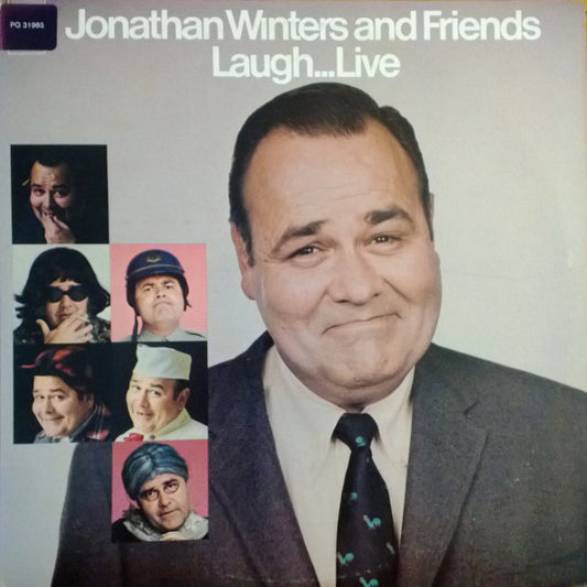 Jonathan Winters ‎– Jonathan Winters And Friends Laugh...Live ( 2lps) Comedy ( vinyl)