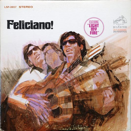 José Feliciano ‎– Feliciano! - 1968- Latin Pop (vinyl)