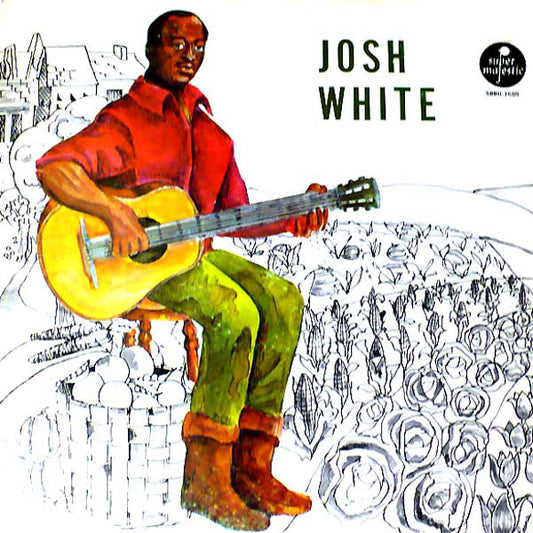 Josh White ‎– A Josh White Program- 1973 Country Blues (rare vinyl)