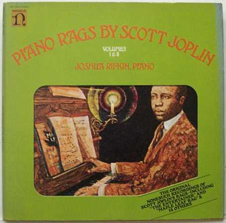 Joshua Rifkin ‎– Piano Rags By Scott Joplin: Volumes I & II - 2 lps - 1974- Jazz Ragtime (vinyl)