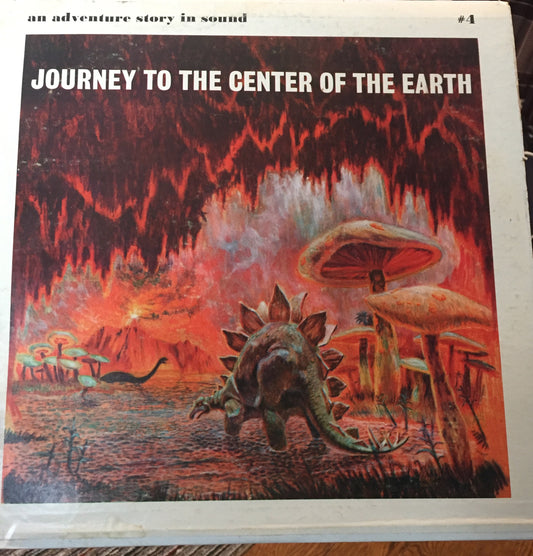 Jules Verne ‎– Journey To The Center Of The Earth-1974 - Children's Story ( Rare Vinyl)