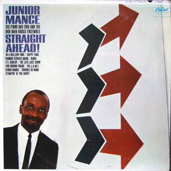 Junior Mance ‎– Straight Ahead! -1964-Soul Jazz (Rare Vinyl)