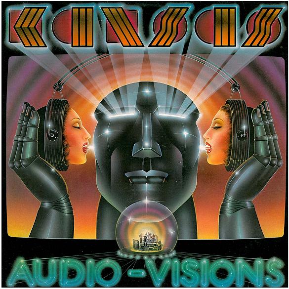 Kansas  ‎– Audio-Visions - 1980 Classic Rock (vinyl)