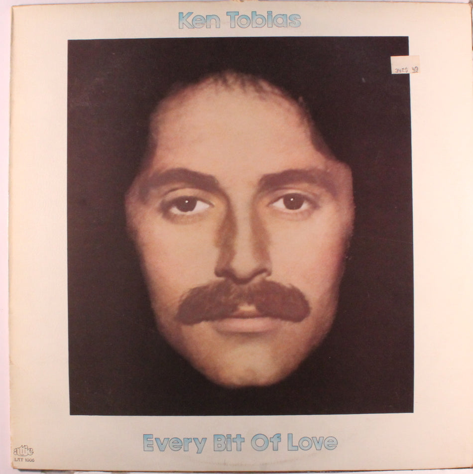 Ken Tobias ‎– Every Bit Of Love-1972 Folk Rock (clearance vinyl)