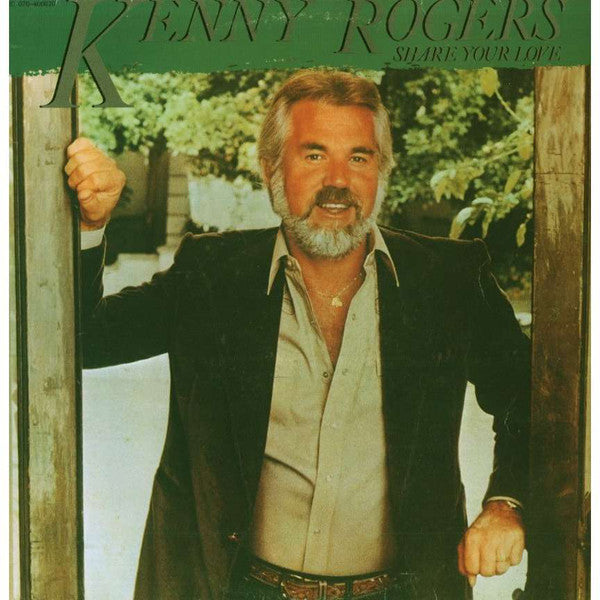 Kenny Rogers ‎– Share Your Love - 1981-Country Rock (vinyl)