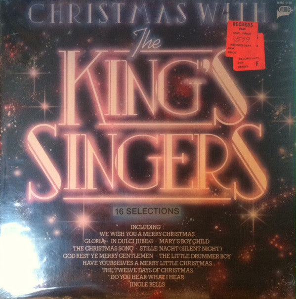 King's Singers ‎– Christmas With The King's Singers - 1980-Pop, Classical, Christmas (vinyl)