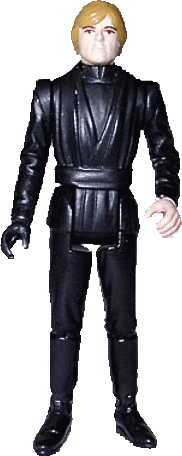 Vintage 1983 Star Wars Return Of The Jedi Luke Skywalker Knight Outfit Figure