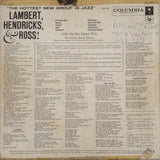 Lambert, Hendricks & Ross! ‎– The Hottest New Group In Jazz - 1959- Jazz (Rare Vinyl)