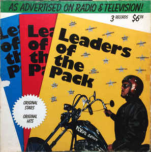 Leaders Of The Pack - 3 lps -  Rock & Roll, Vocal, Doo Wop (vinyl) Beach Boys,Little Richard ++