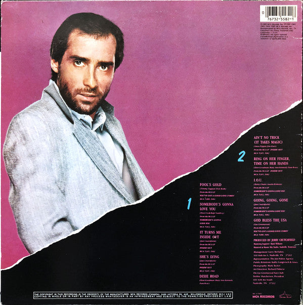 Lee Greenwood ‎– Greatest Hits -1985 - Country (vinyl)