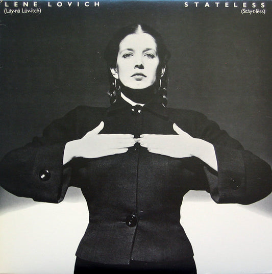 Lene Lovich ‎– Stateless- 1979 - Leftfield, New Wave, Synth-pop (clearance vinyl) Overstocked