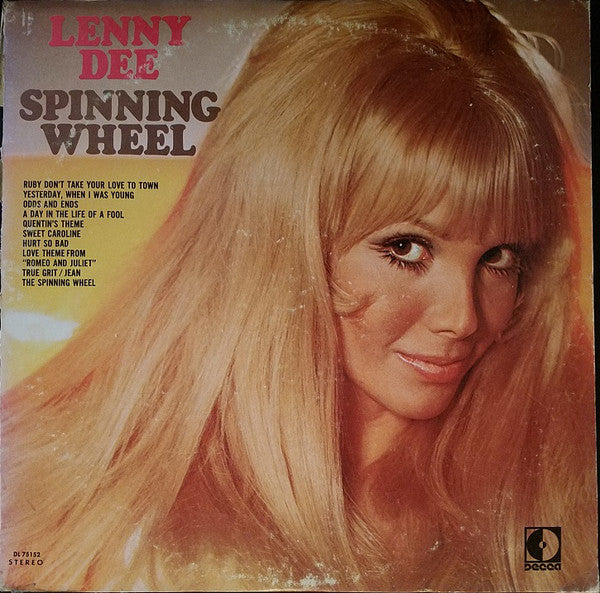 Lenny Dee ‎– Spinning Wheel -1969-Rock, Pop Style: Lounge, Easy Listening (Vinyl)