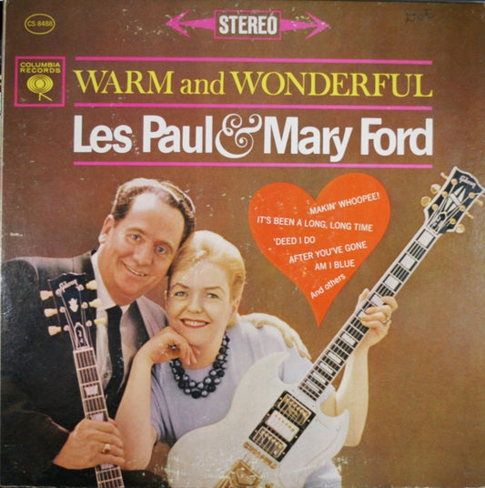 Les Paul & Mary Ford ‎– Warm And Wonderful 1962 Pop (rare vinyl)
