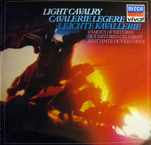 Light Cavalry - Famous Overtures - 1981- Classical (vinyl) London