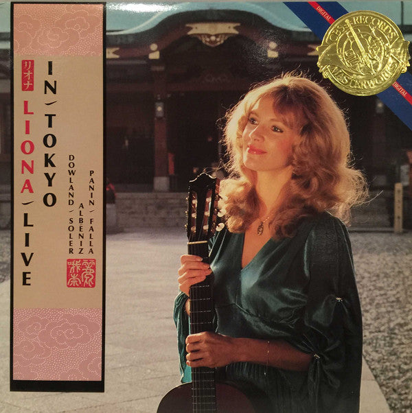 Liona Boyd ‎– Liona Live In Tokyo - 1984-Renaissance, Baroque guitar (vinyl)