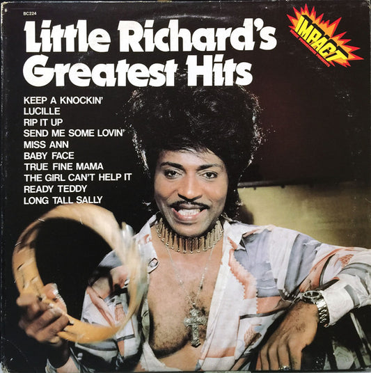 Little Richard – Little Richard's Greatest Hits - 1979- Blues ( Vinyl )