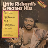 Little Richard – Little Richard's Greatest Hits - 1979- Blues ( Vinyl )