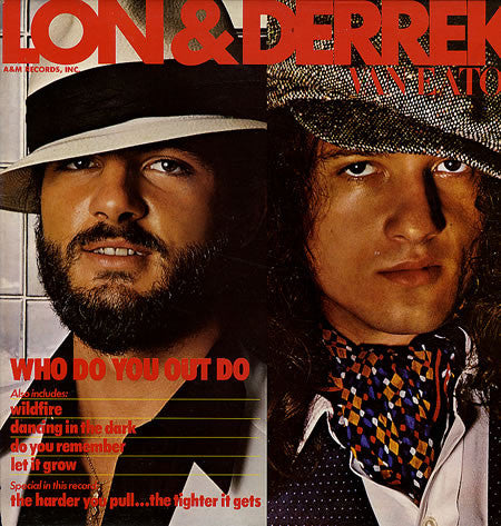 Lon & Derrek Van Eaton ‎– Who Do You Out Do- 1975 -Folk Rock (vinyl)