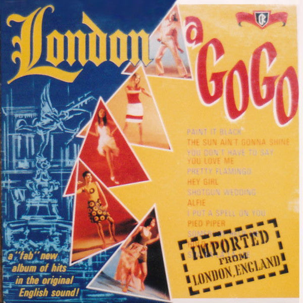 London A Go-Go - Rock, Pop ( Clearance Vinyl ). Marks on Album
