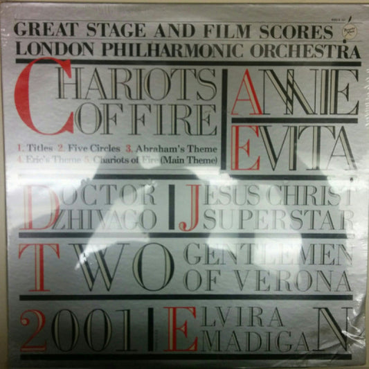 London Philharmonic Orchestra ‎– Great Stage And Film Scores - Evita , Chariots of Fire + (vinyl)