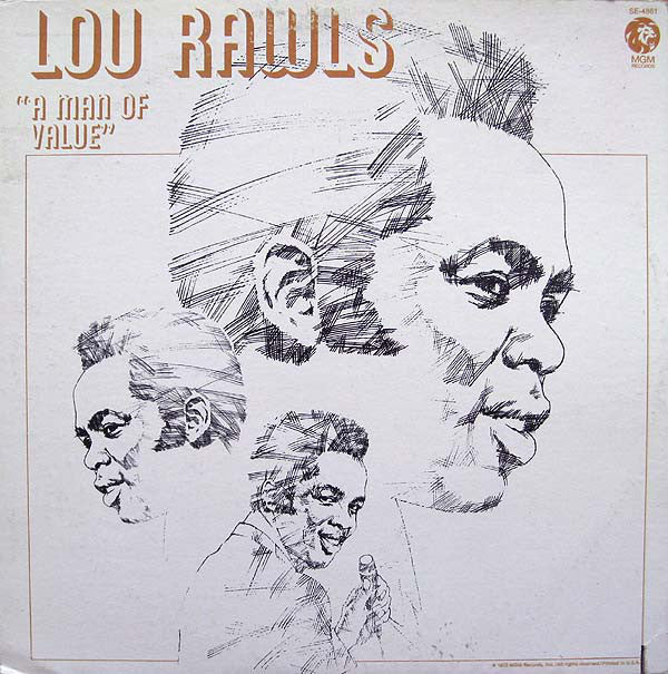 Lou Rawls ‎– A Man Of Value-1972- Funk / Soul (vinyl)