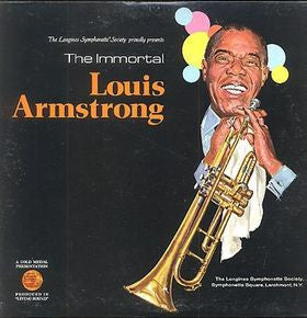 Louis Armstrong – The Immortal Louis Armstrong - 1971- Jazz  ( Vinyl )