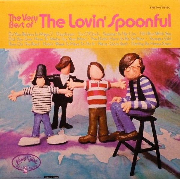 Lovin' Spoonful ‎– The Very Best Of The Lovin' Spoonful - 1970- Pop Rock, Folk Rock (vinyl)