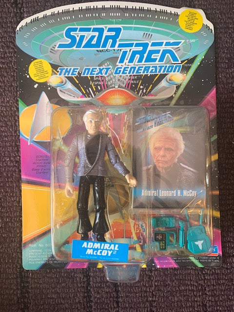 Star Trek: The Next Generation Admiral McCOY Action Figure 1993 Playmates MOC