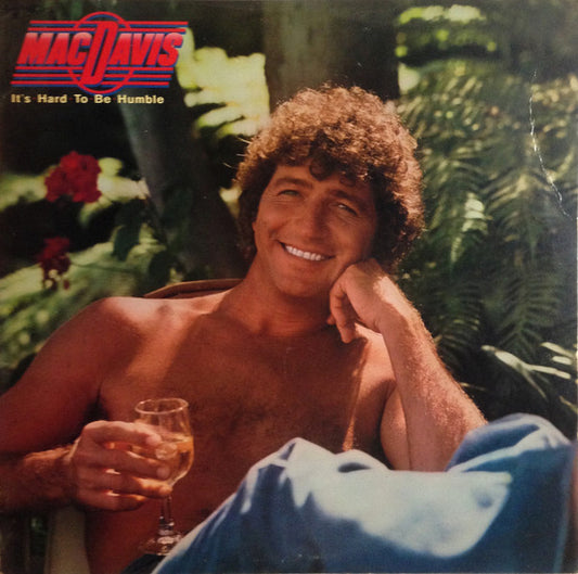 Mac Davis ‎– It's Hard To Be Humble - 1980-Country, Ballad, Disco (vinyl)